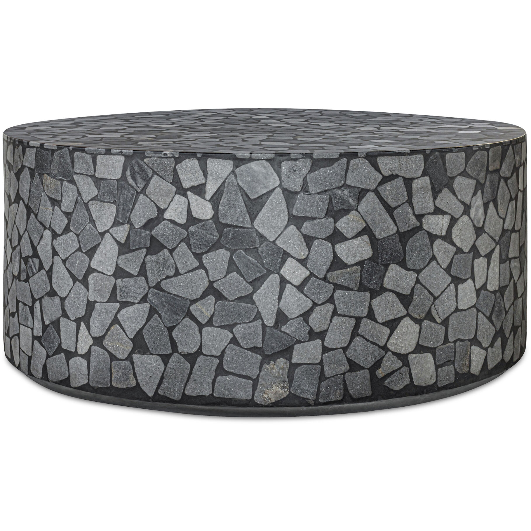 Kiri 35.4 X 35.4 inch Black Outdoor Coffee Table